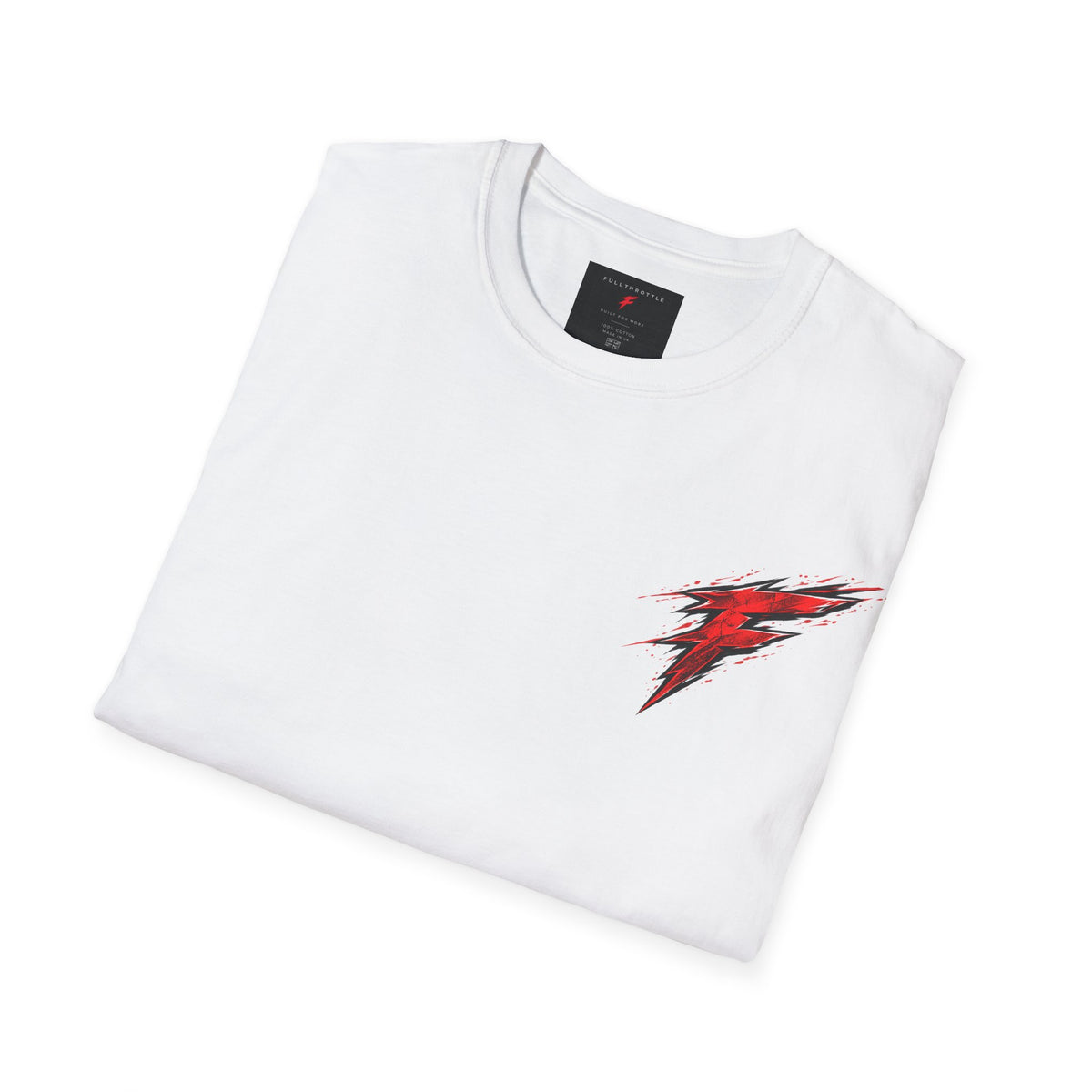 FullThrottle Lightning F Logo Tee — Racing-Inspired Graphic T-Shirt
