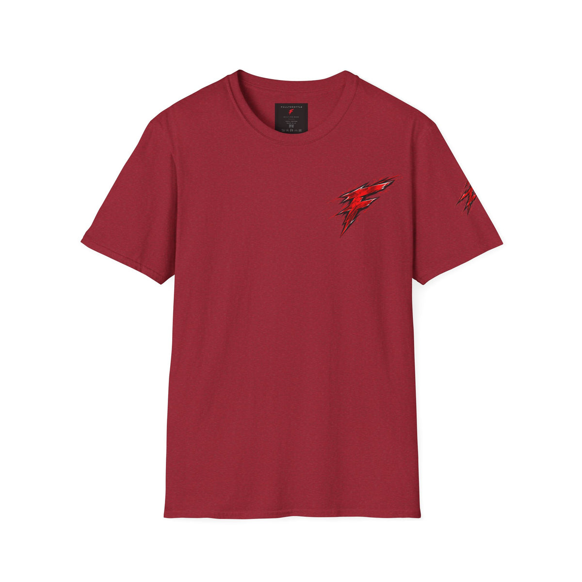 FullThrottle Lightning F Logo Tee — Racing-Inspired Graphic T-Shirt