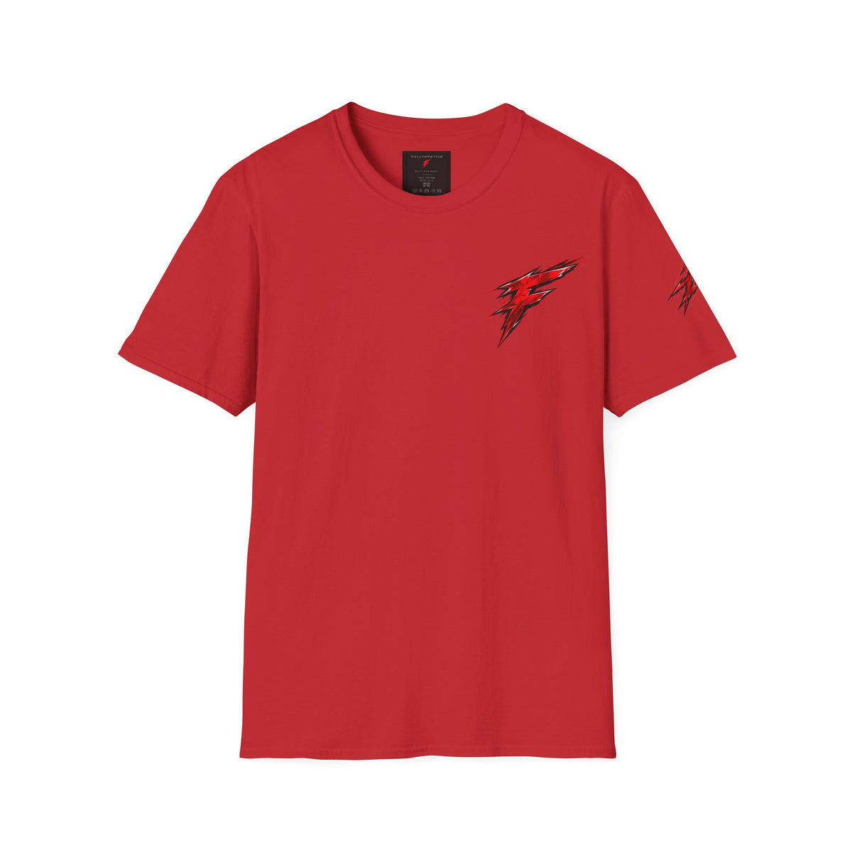 FullThrottle Lightning F Logo Tee — Racing-Inspired Graphic T-Shirt
