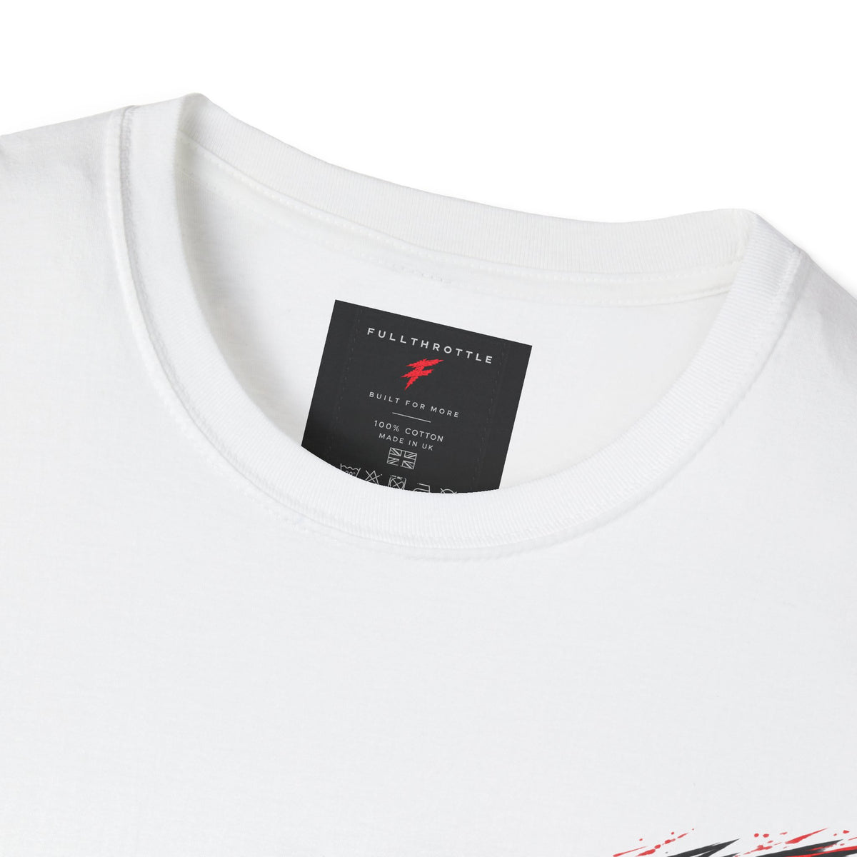 FullThrottle Lightning F Logo Tee — Racing-Inspired Graphic T-Shirt