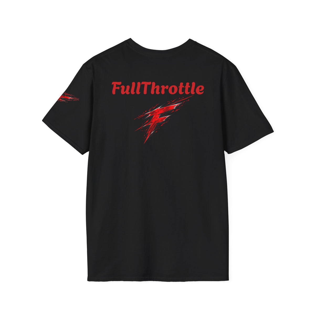 FullThrottle Lightning F Logo Tee — Racing-Inspired Graphic T-Shirt